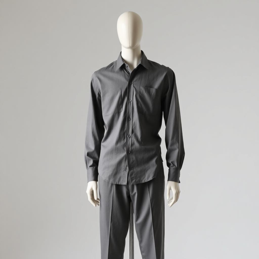 Before: casual off-the-rack outfit